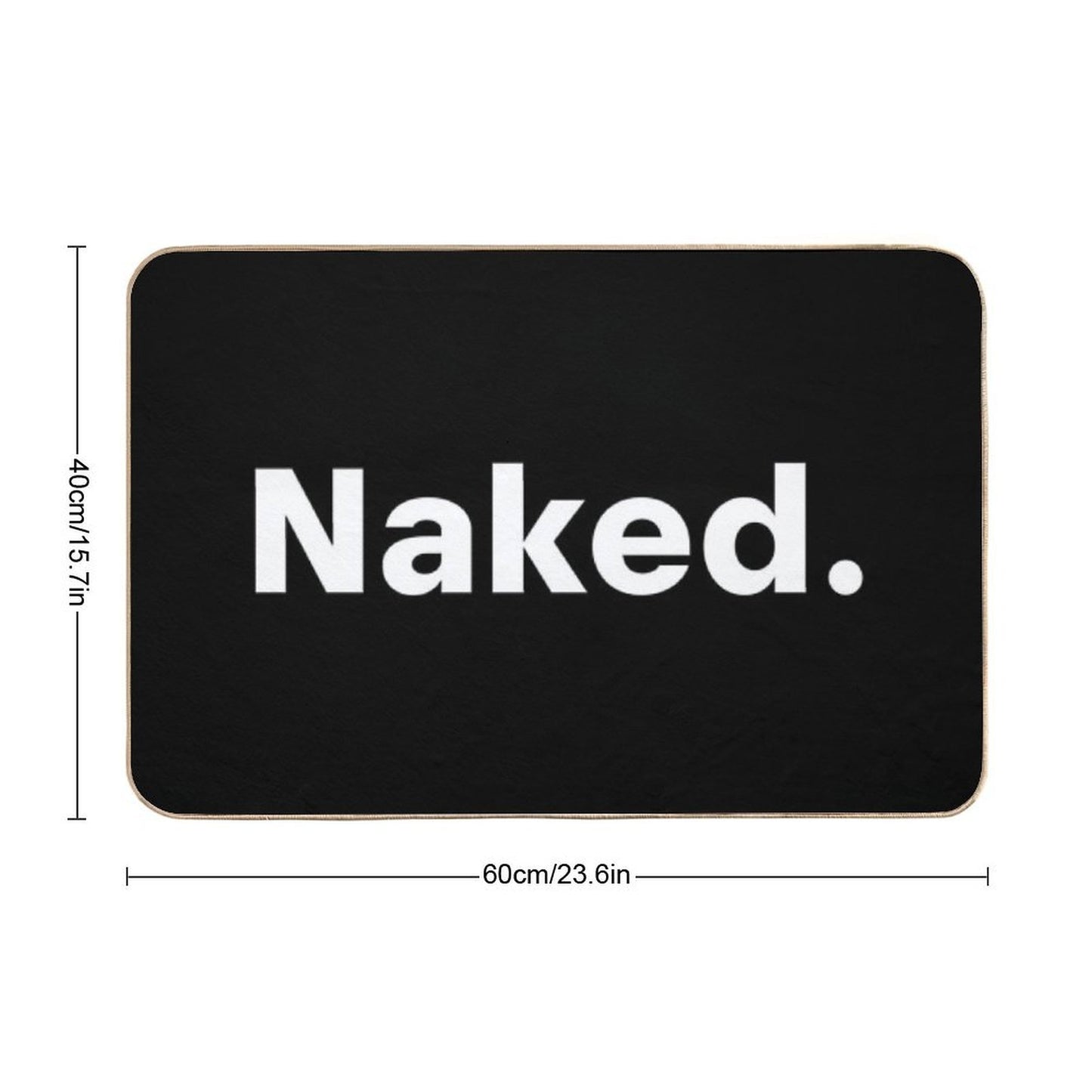 Naked  Multi-Purpose Bath Mat