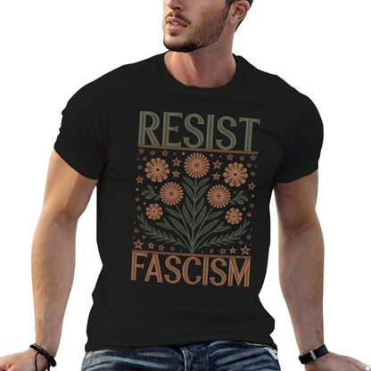 Resist Fascism Protest Trump Anti Trump  Easy-care T-Shirt