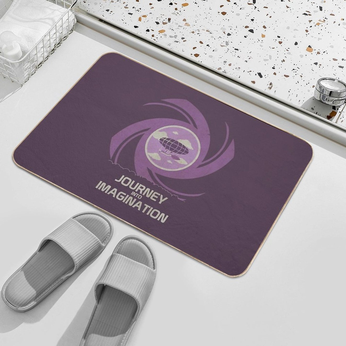 Imagination  Dirt-Trapping Bath Mat