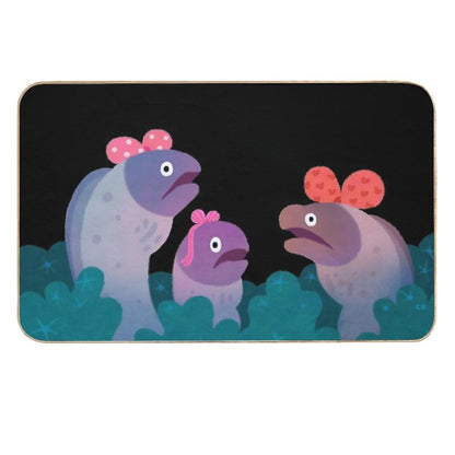 Ribbon Eels  Toxin-Free Bath Mat