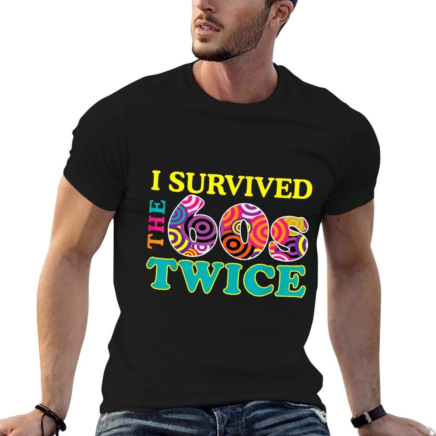 I Survived The Sixties Twice Apparel 60Th Birthday  Soft T-Shirt