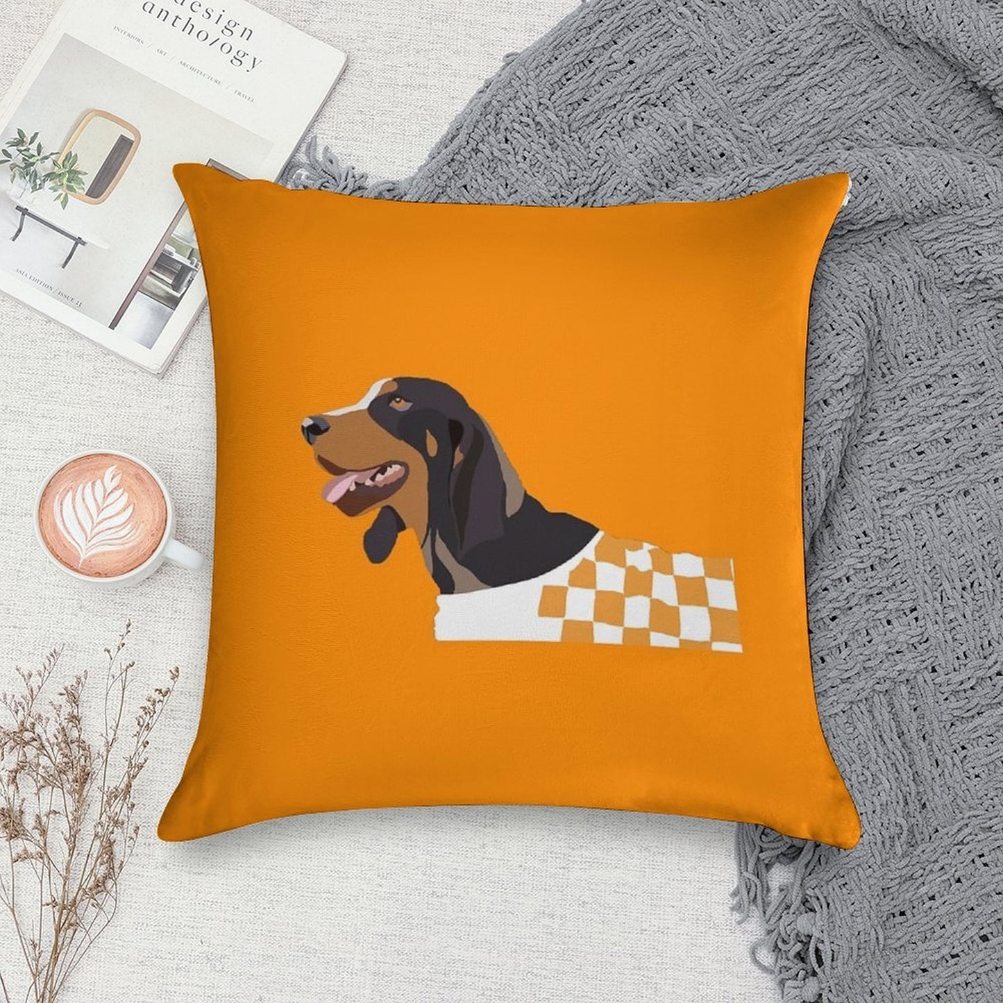 Smokey Soft Gift Ready Throw Pillow