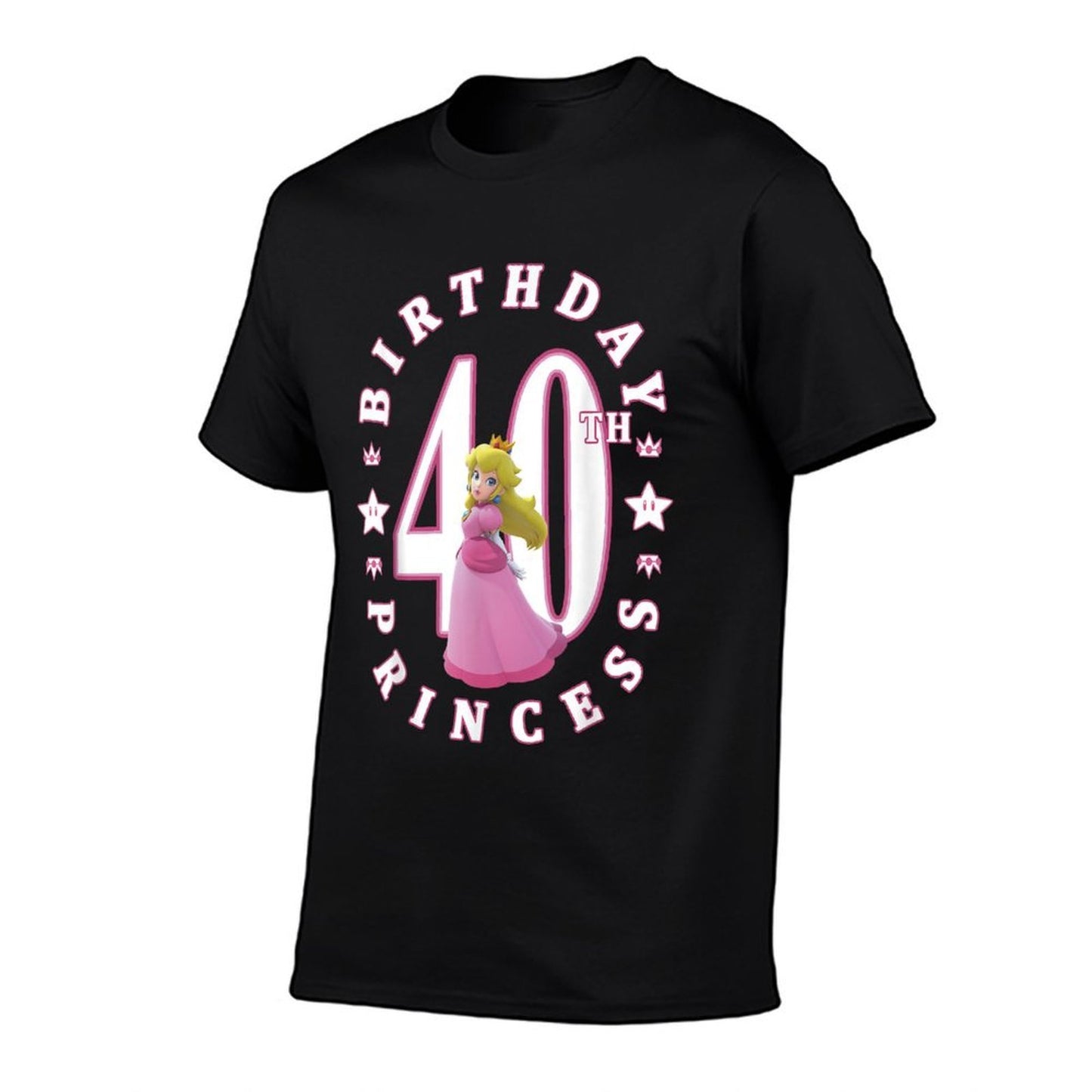 Super Mario Princess Peach 40th Birthday Princess Portrait  Soft T-Shirt