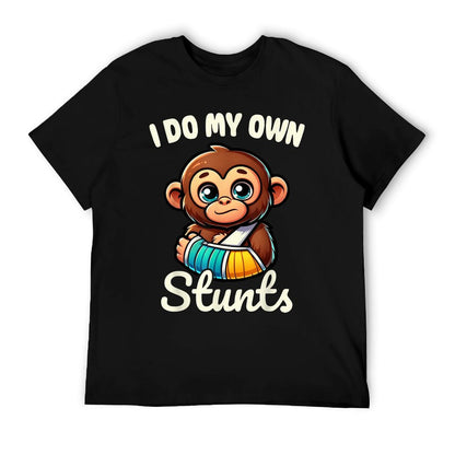 I Do My Own Stunts Broken Arm Gifts For Kids High-quality Stitching T-Shirt
