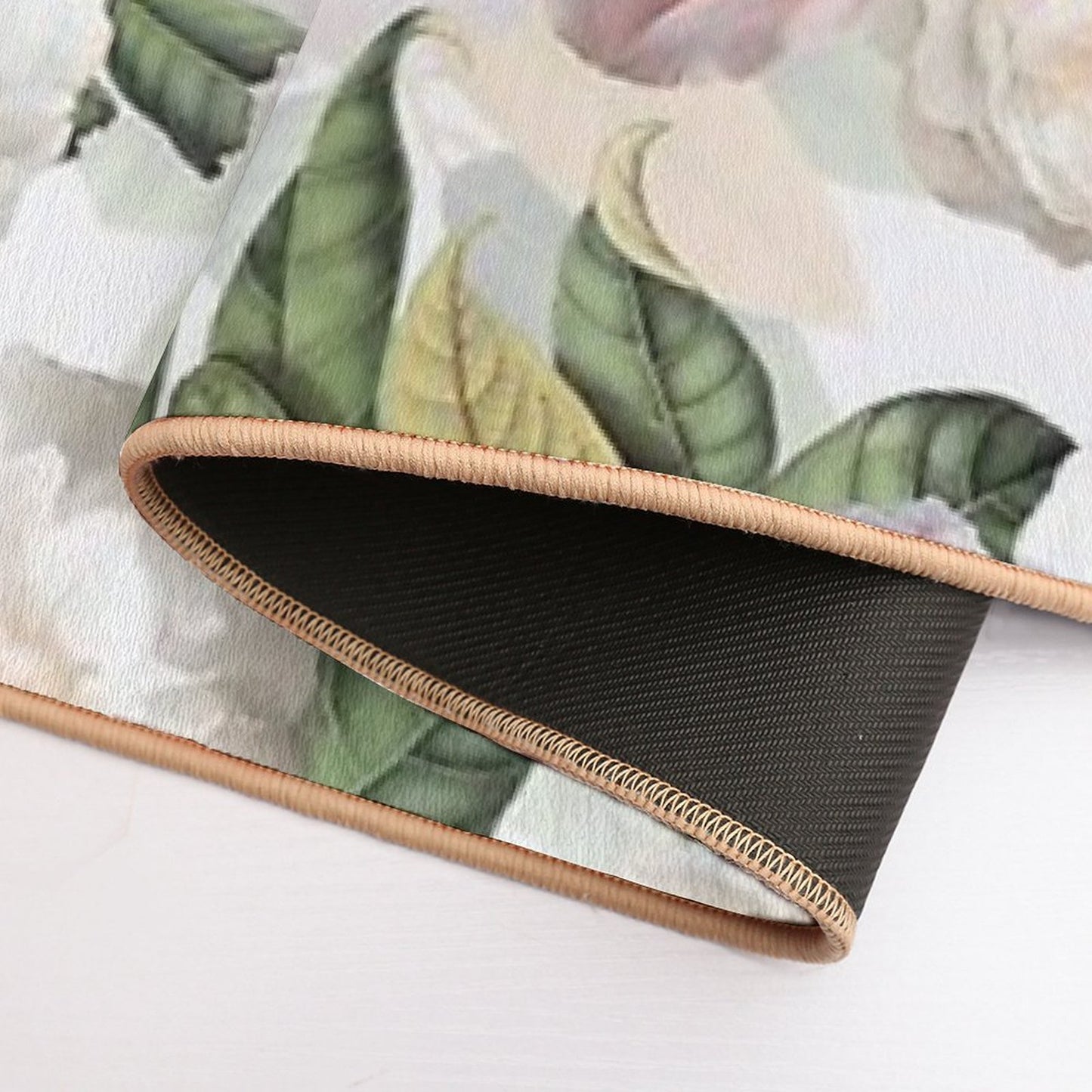 Pastel Jan Davidsz. De Heem Vintage Roses Flowers Botanical Garden Nightgarden  Odorless Bath Mat