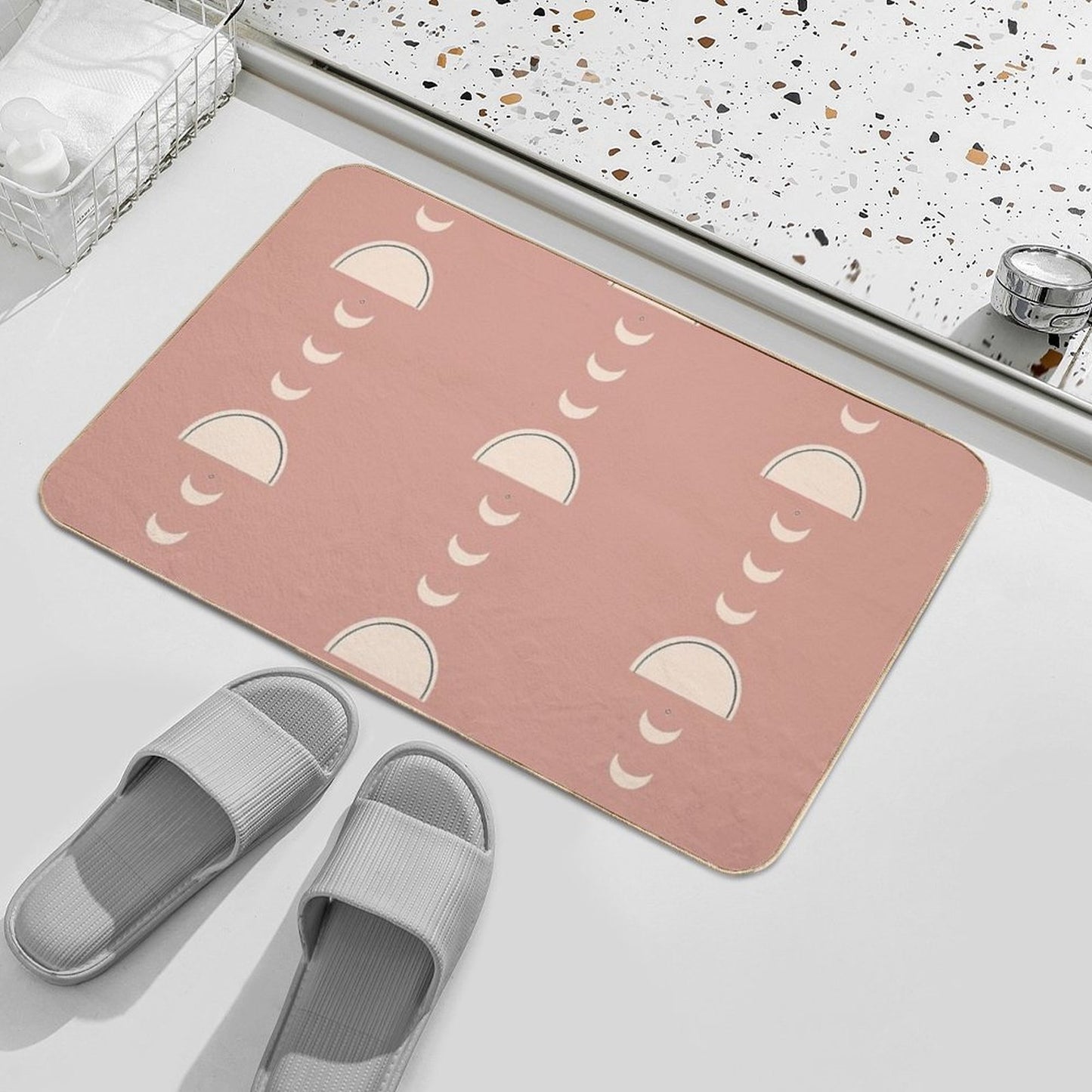 Moon Up When The Sun’s Out  Eco-Friendly Bath Mat