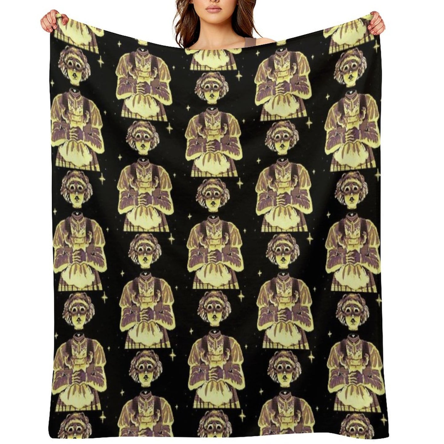 Jane Doe Ride The Cyclone, Ride The Cyclone Musical Versatility Throw Blanket
