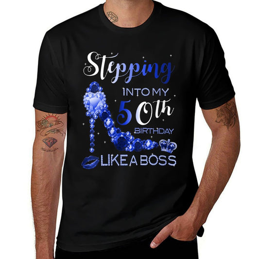 Womens 50th Birthday Women Sapphire Birthstone September Gift  Classic T-Shirt