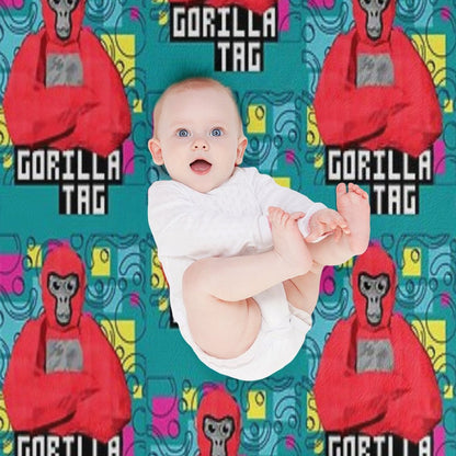 Gorilla Tag Cools Red 4 Compact Throw Blanket