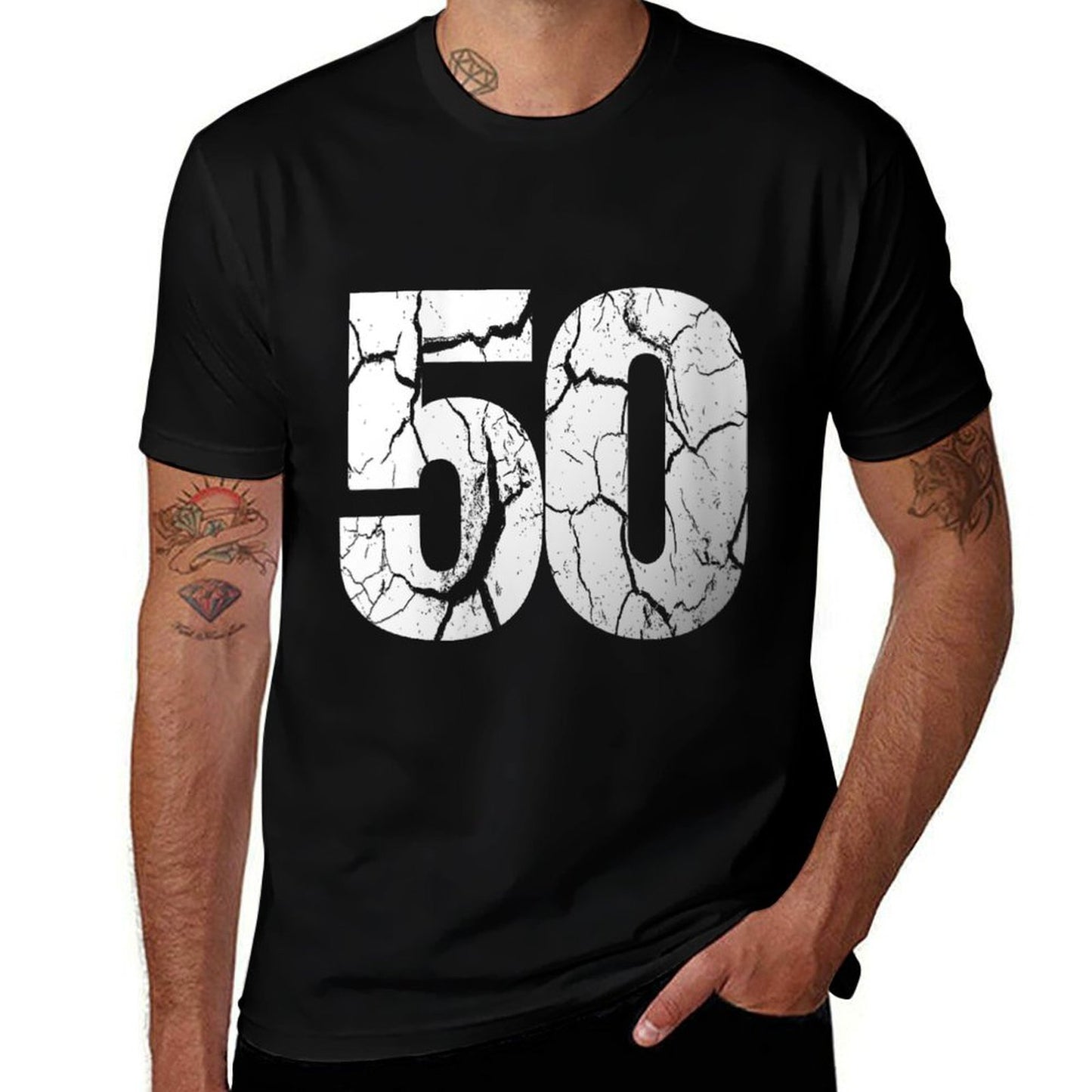 Womens 50th Birthdays 50 Year Old  Versatile T-Shirt