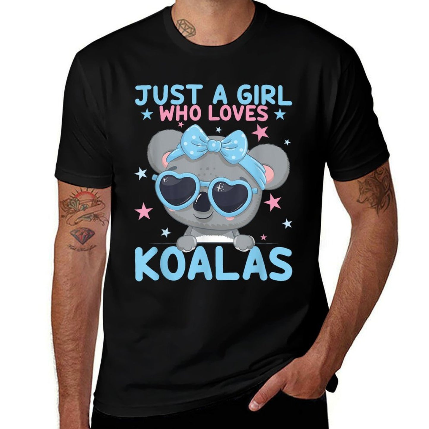 Just A Girl Who Loves Koalas Bear Koala  Affordable Price T-Shirt