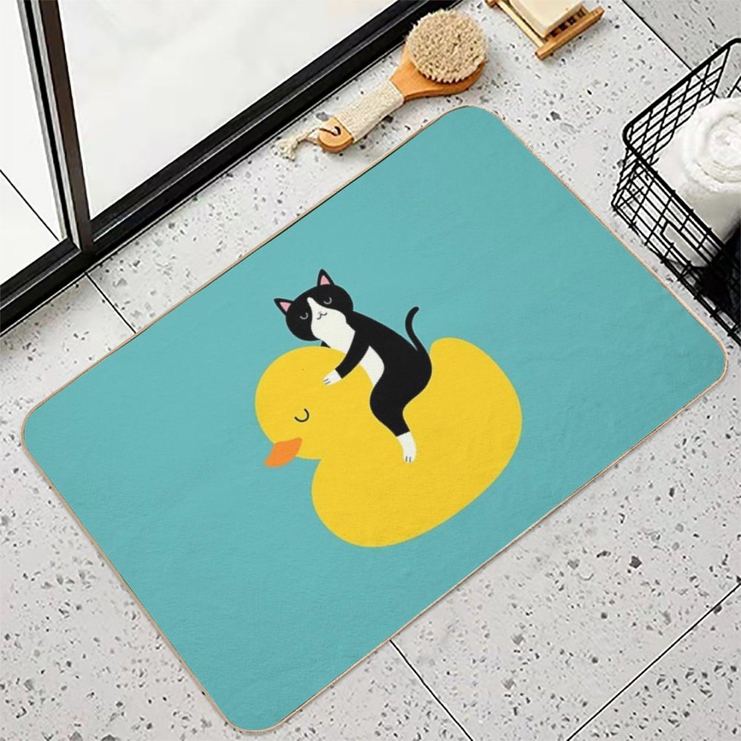 Meow Time  Multi-Purpose Bath Mat