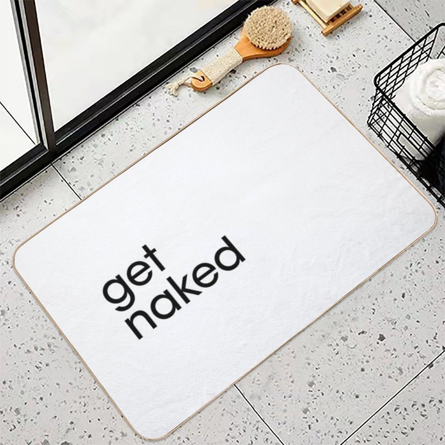 Bathroom Decor  Slip-Resistant Bath Mat