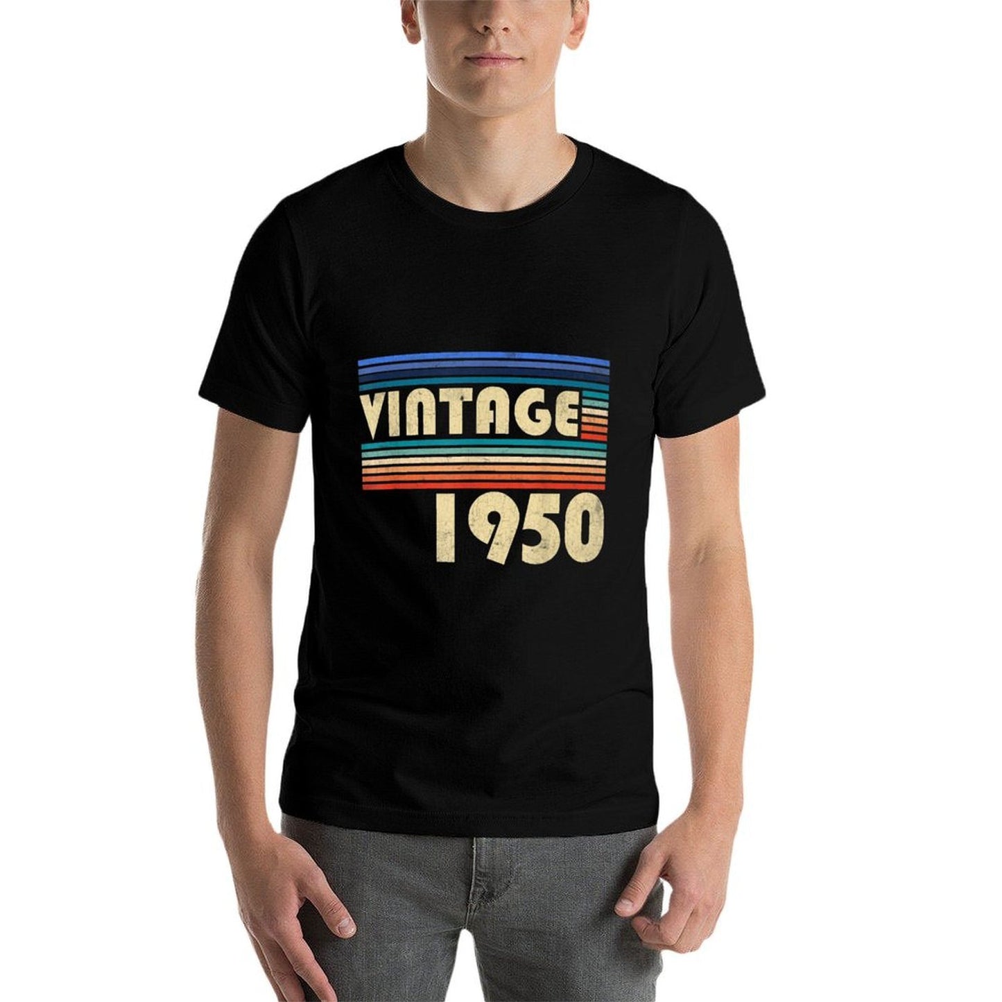 Vintage 1950 Limited Edition Outfit Retro 70th Birthday  Vintage-inspired T-Shirt