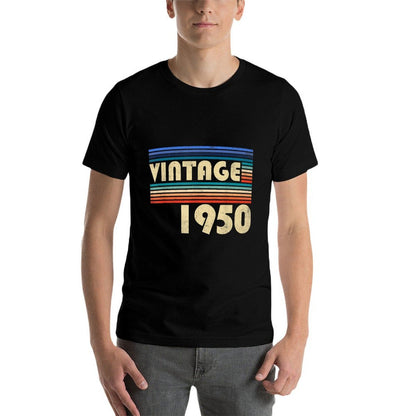 Vintage 1950 Limited Edition Outfit Retro 70th Birthday  Vintage-inspired T-Shirt