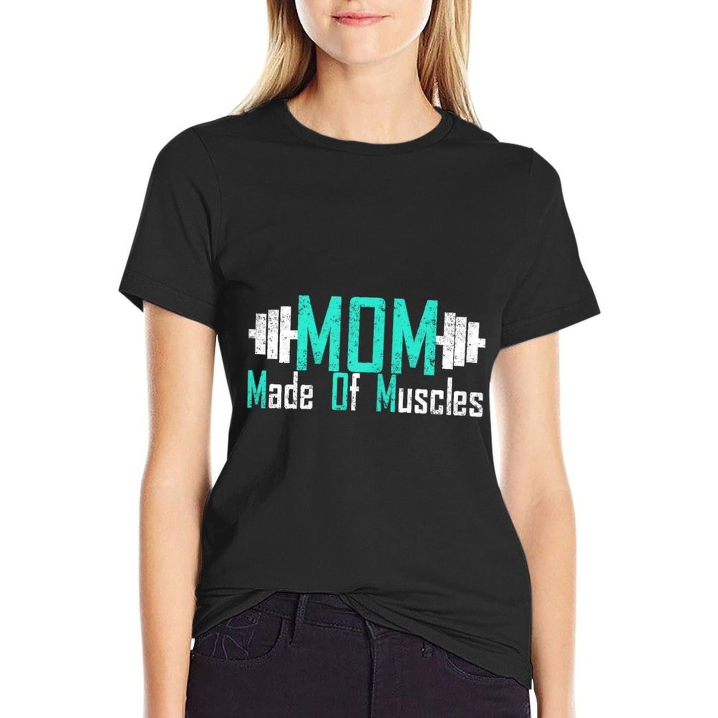 Mom Made Of Muscles Mom Workout  Classic T-Shirt