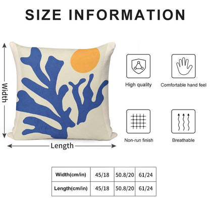 Sunshine Matisse Soft Shrink-Resistant Throw Pillow