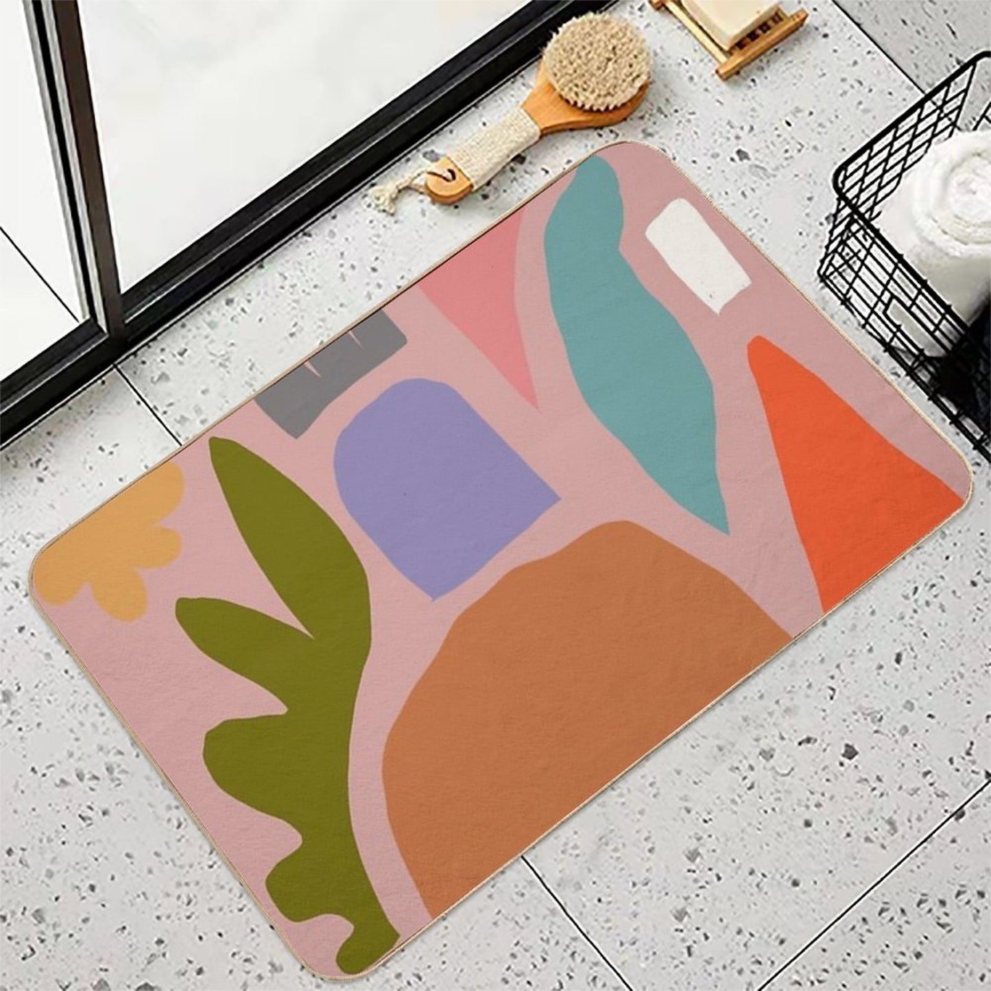 Tropic  Slip-Resistant Bath Mat