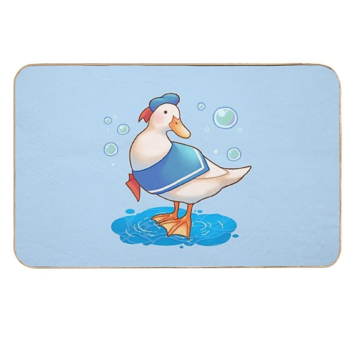 Sailor Duck  Rapid-Drying Bath Mat