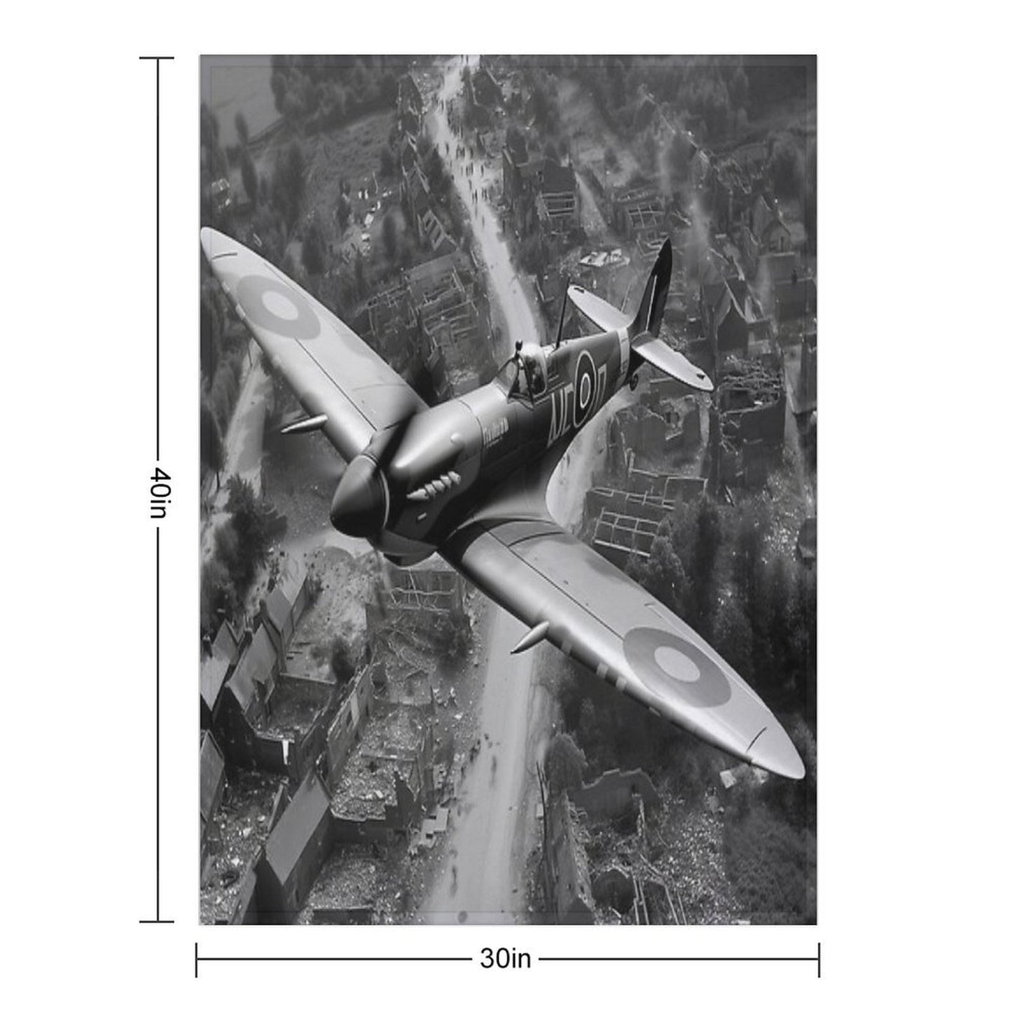 Guardian of The Skies Durable Throw Blanket