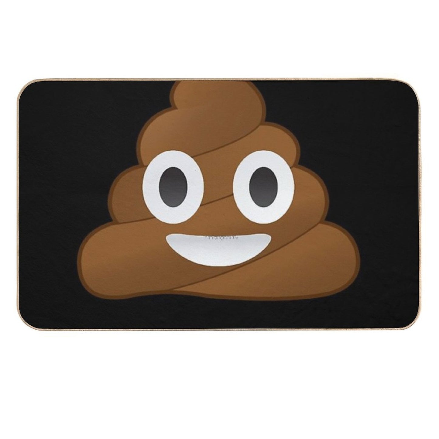 Pile of Poo Emoji  Versatile Bath Mat