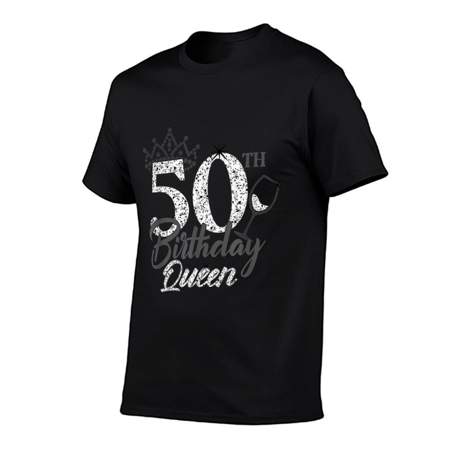 Stepping Into My 50th Birthday Queen Gift for Her Woman Birt  Quick-drying T-Shirt