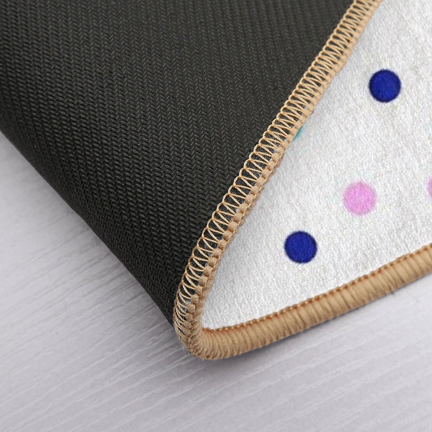 Cute Colorful Dots  High-Traffic Bath Mat