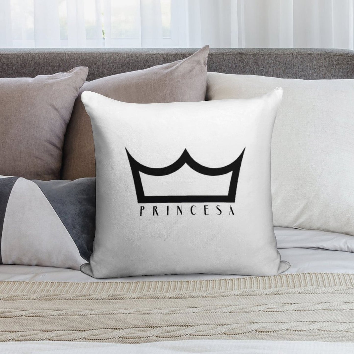 Tini Stoessel - Princesa Soft Anti-Pilling Throw Pillow