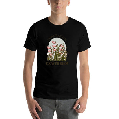 Pendragon Flower Shop - Howl's Moving Castle Inspired Design  Polyester Blend T-Shirt
