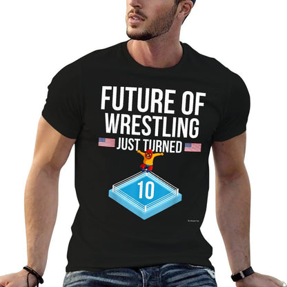 10th Birthday Wrestling T Gift For Birthdays  Stretchy T-Shirt