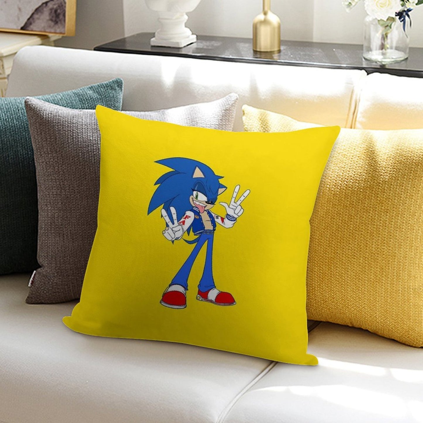 Bbno$onic Soft Warmth Comfort Throw Pillow