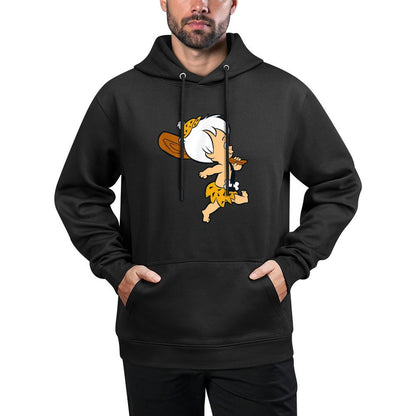 The Flintstones Bamm-Bamm Rubble Big Solo Shot Cotton-Polyester Blend Hoodie