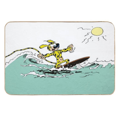 Marsupilami Surfing  Absorbent Bath Mat