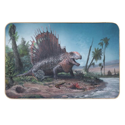 Dimetrodon  Stain-Proof Bath Mat