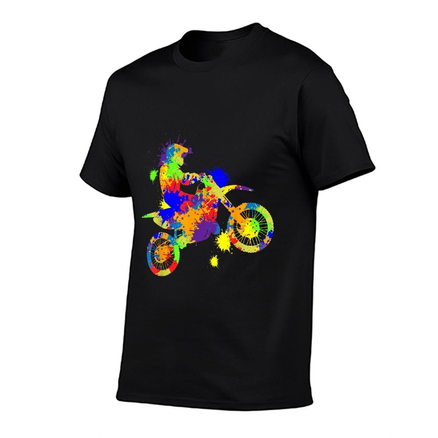 Dirt Bike Rider Motocross Enduro Dirt Biking Boys  Polyester Blend T-Shirt