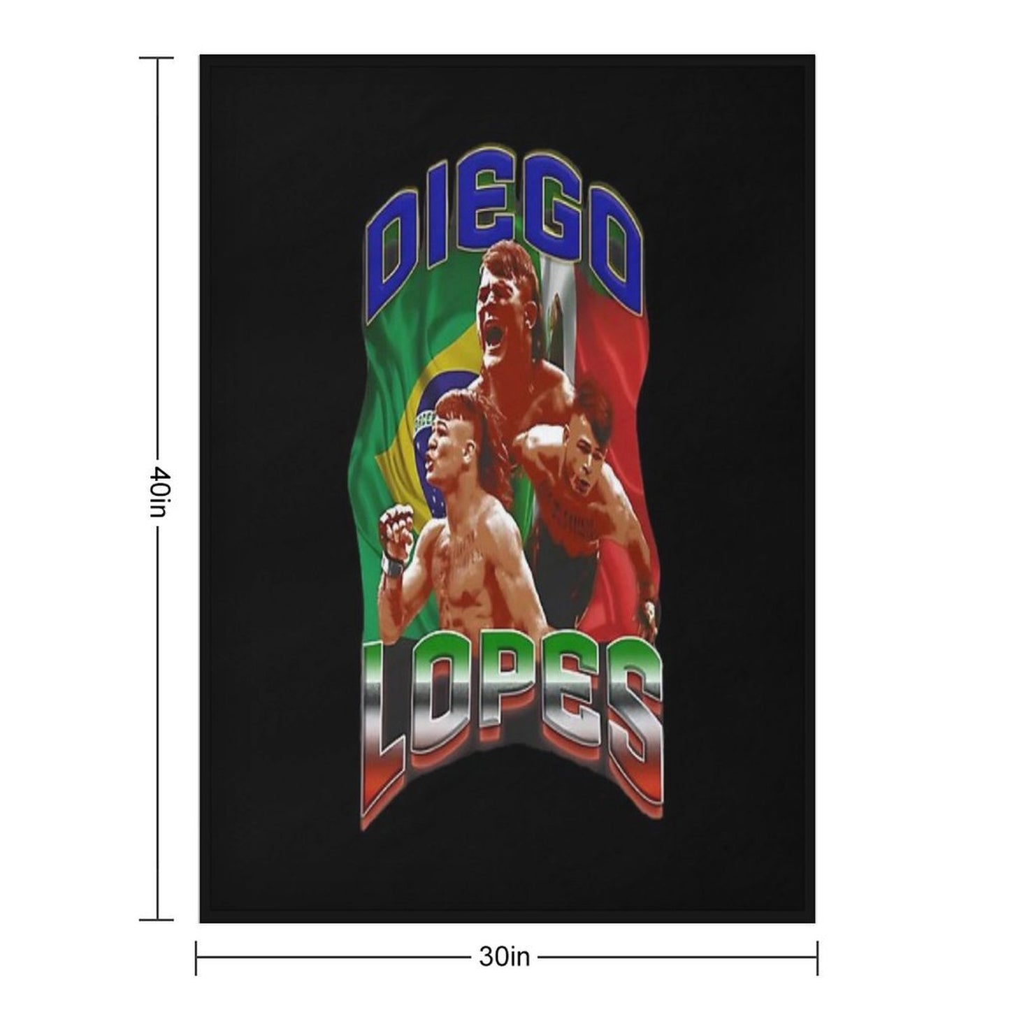 Diego Lopes Flag Mexico And Brazil Comfort Throw Blanket