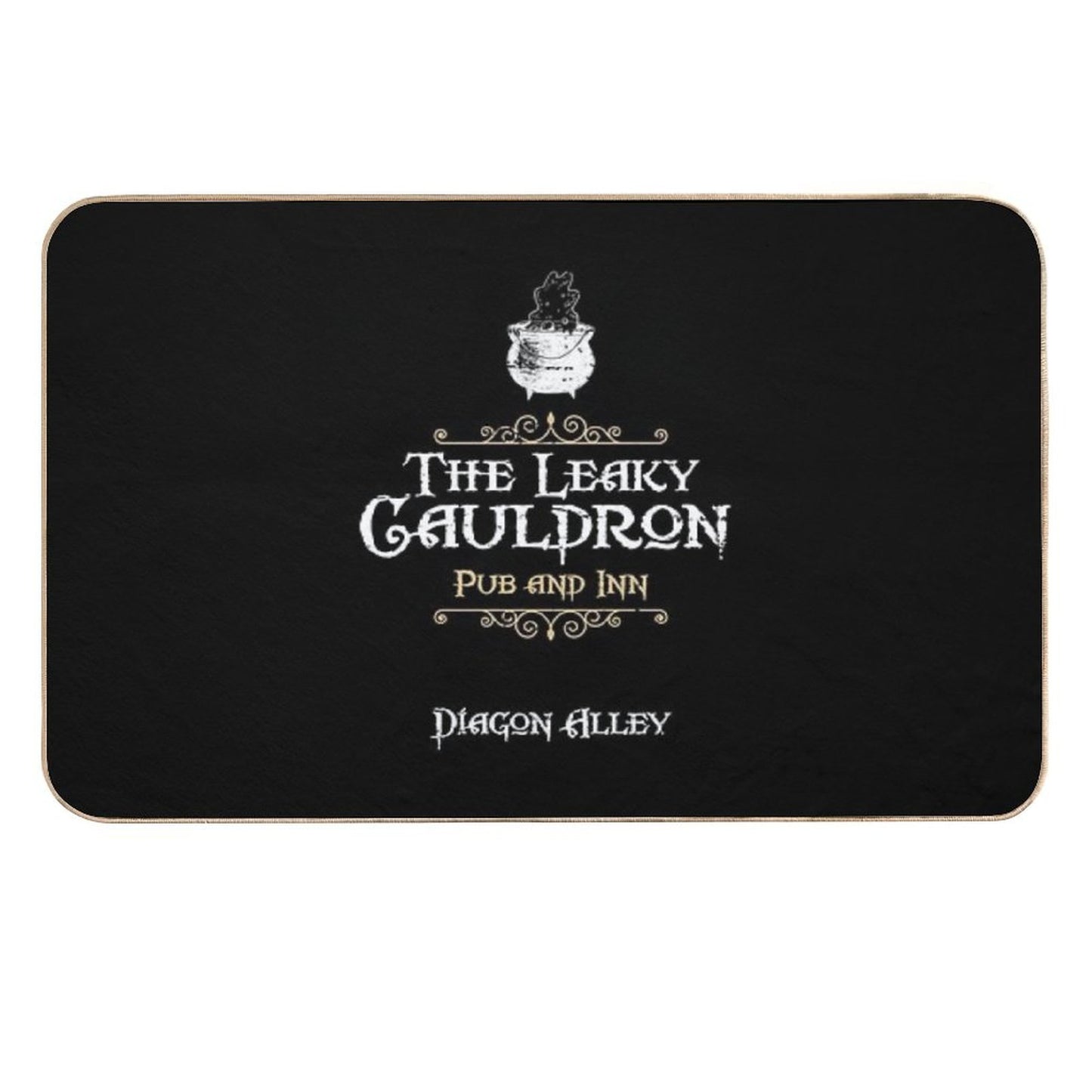 The Leaky Cauldron Pub And Inn  Easy To Clean Bath Mat