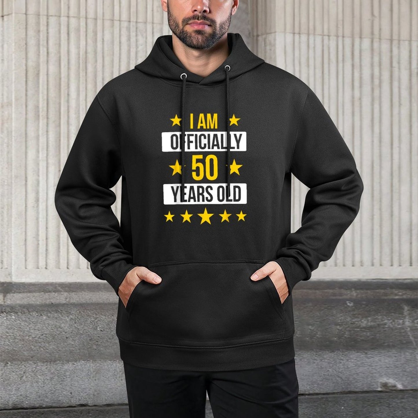 Funny 50th Birthday - I Am Officially 50 Years Old Casual Wear Hoodie