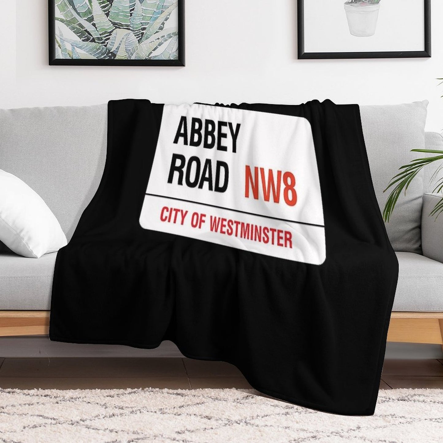 Abbey Road Comfort Throw Blanket