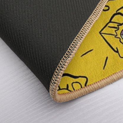 Spongebob Ripped Pants  Spongebob Themed  @HeckinFarOut  Dirt-Trapping Bath Mat