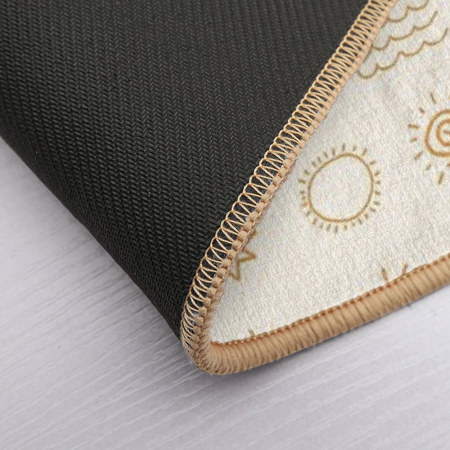 Different Suns Aesthetic  Stain-Proof Bath Mat