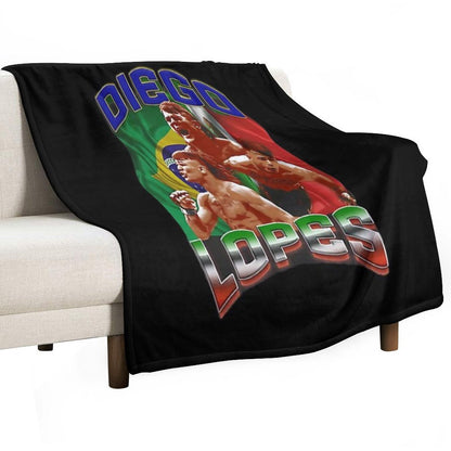 Diego Lopes Flag Mexico And Brazil Comfort Throw Blanket