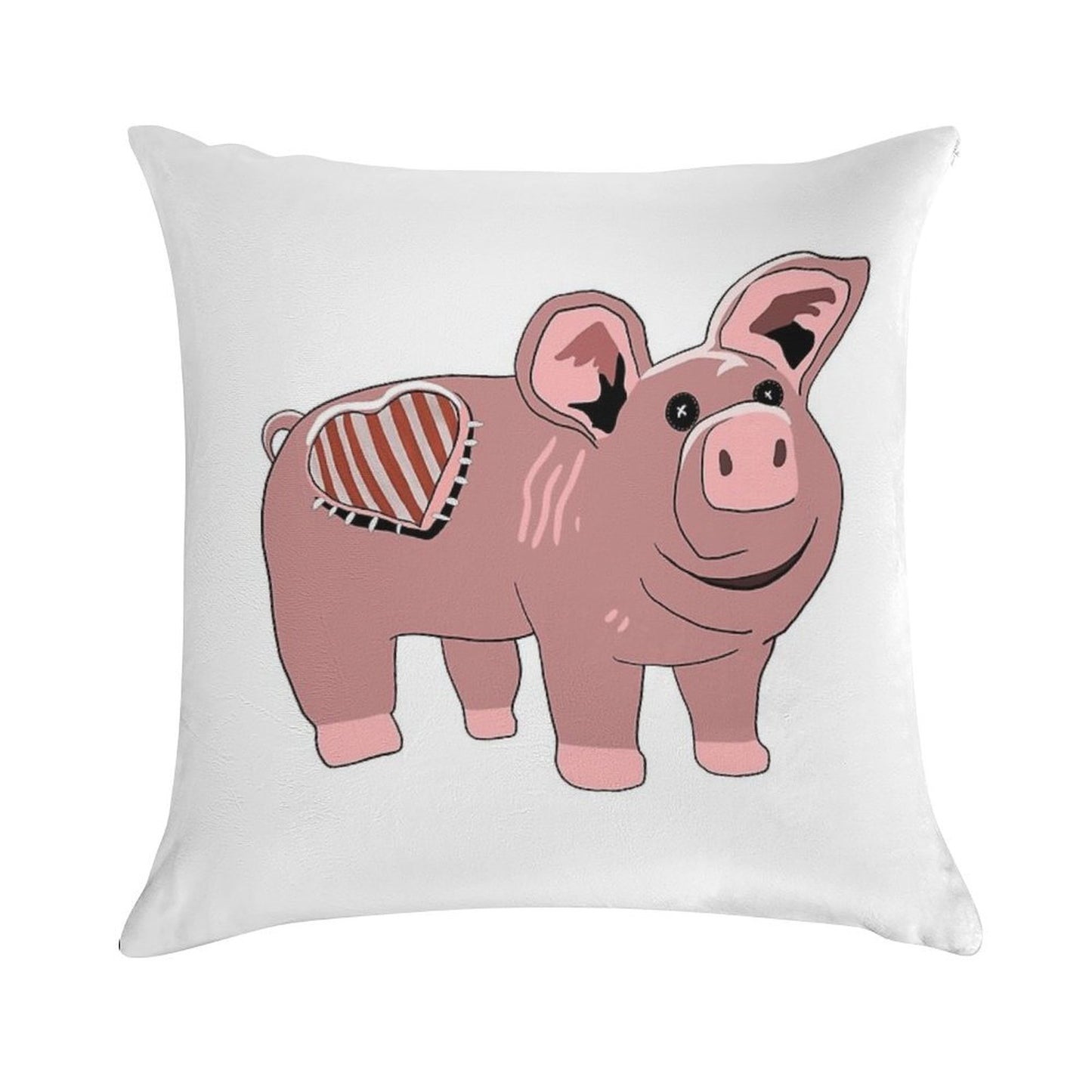 Slumberland Pig Plush Soft Skin-Friendly Throw Pillow