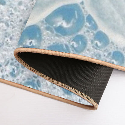 Designer Bubbles And Lilly -  Dirt-Trapping Bath Mat
