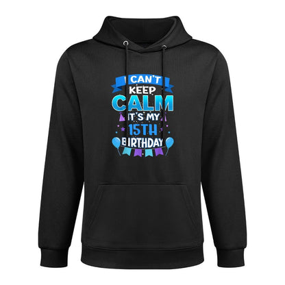 Awesome 15th Birthday For 15 Years Old Boy Girl Age 15 Casual Wear Hoodie