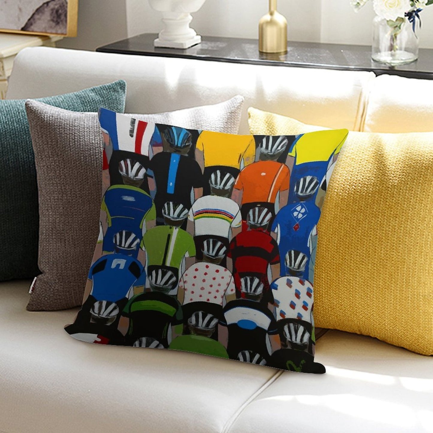 Maillots 2014 Soft Shrink-Resistant Throw Pillow