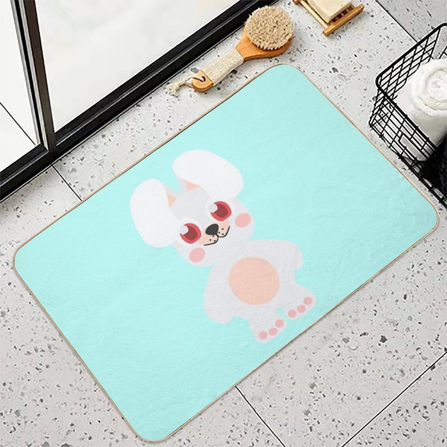 Bandy The Bunny Durable Bath Mat