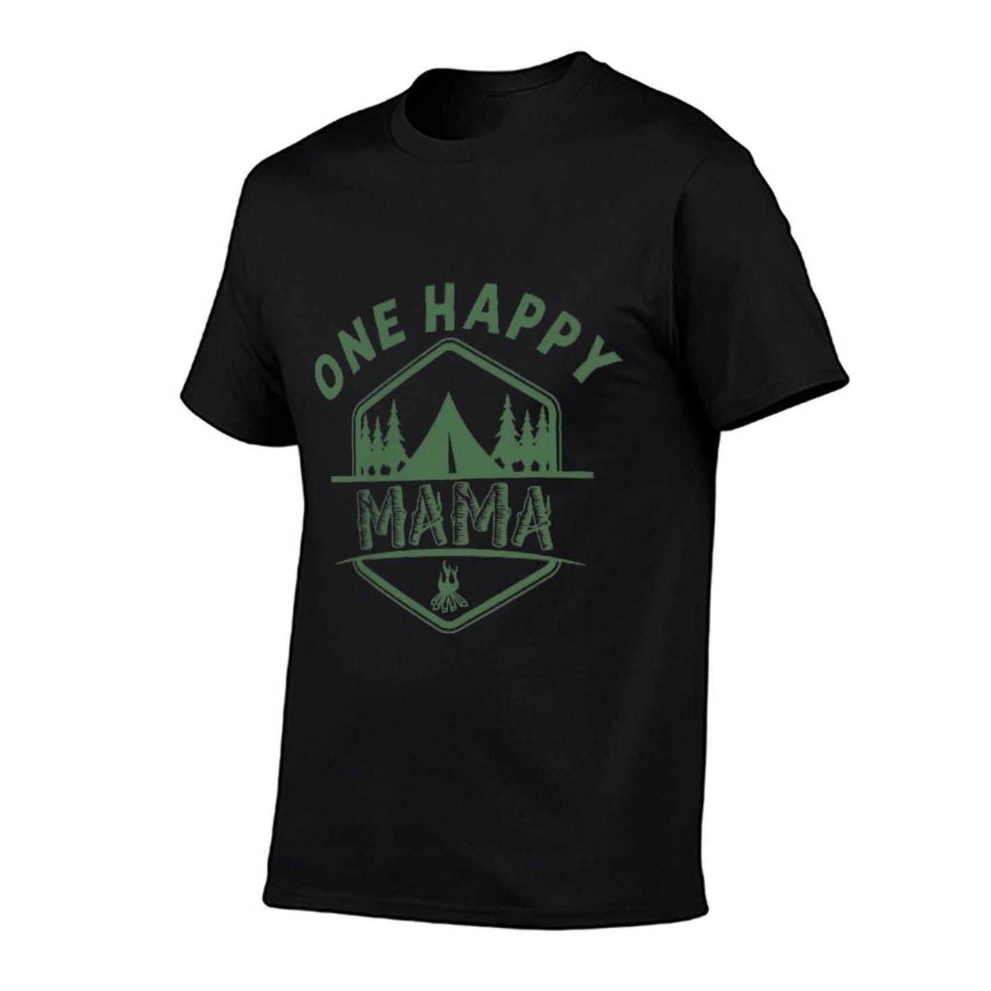 One Happy Mama First Birthday Camping Matching Family Party  Moisture-wicking T-Shirt