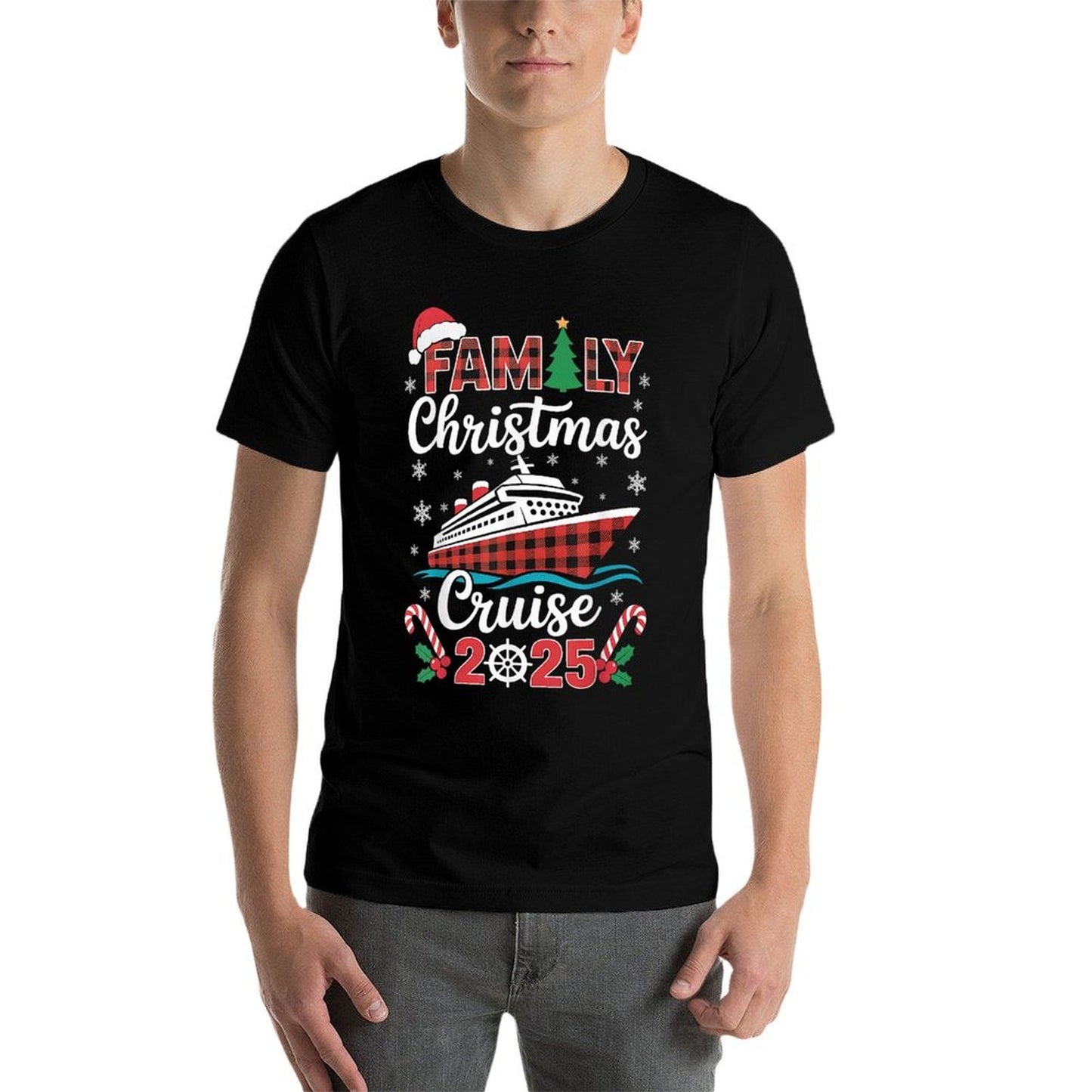 Family Christmas Cruise 2025 Matching Family Cruise Holiday  Affordable Price T-Shirt