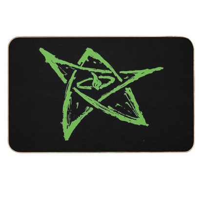 Call of Cthulhu, Elder Sign - Green  Rapid-Drying Bath Mat
